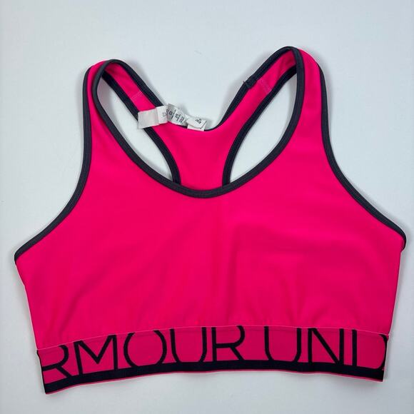 Under Armour Sports bra womens size small pink athleticwear - Picture 1 of 3